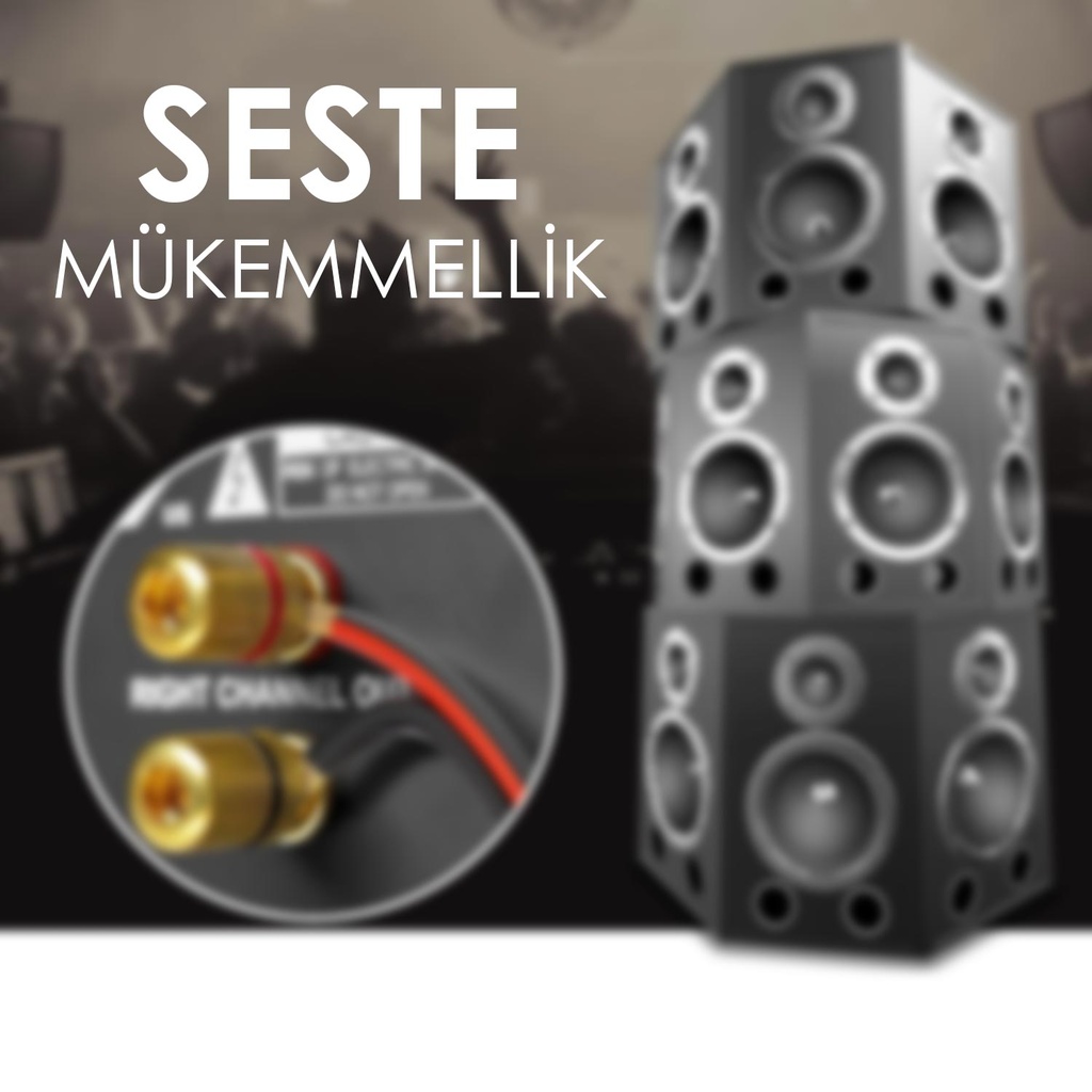 2x2.5 Hoparlör Kablosu Siyah Kordon 100mt Poke PK-1181 