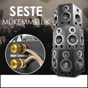 2x2.5 Hoparlör Kablosu Şeffaf Kordon 100mt Poke PK-1182