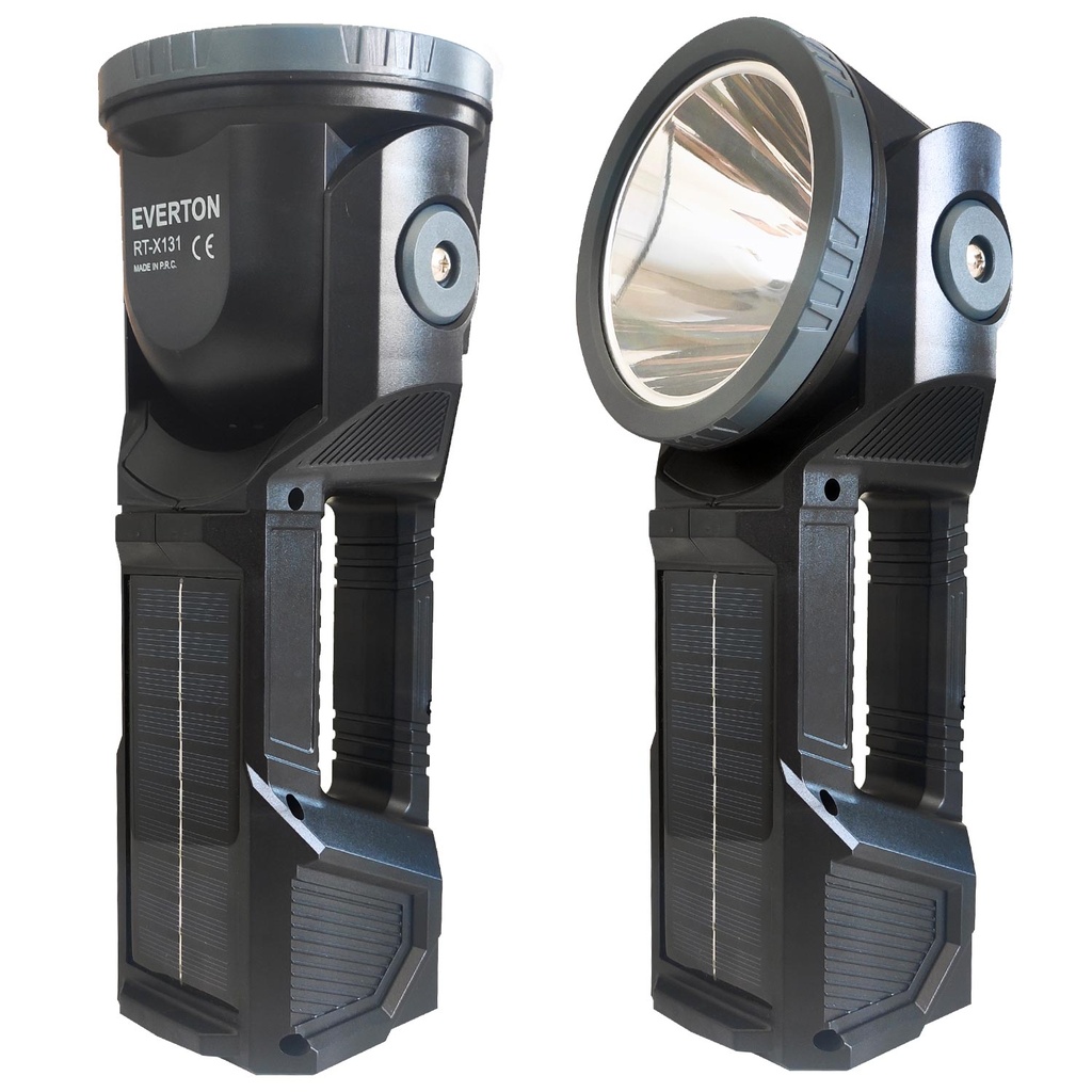 El Feneri Solar Şarjlı Döner Başlık P50+36 Led Everton RT-X131