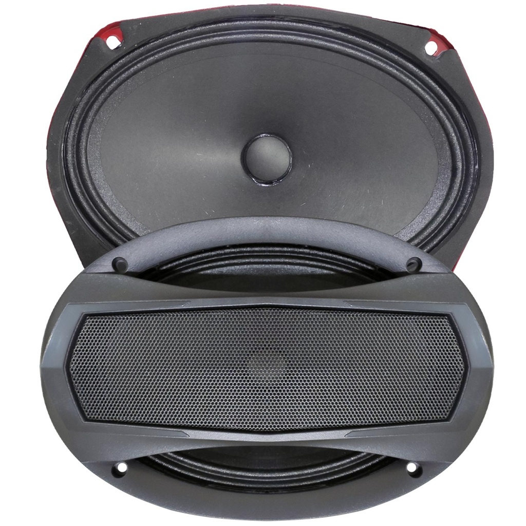Oto Midrange Oval 6x9" 500w 50rms 2 Adet ElectroMaster ES-M69