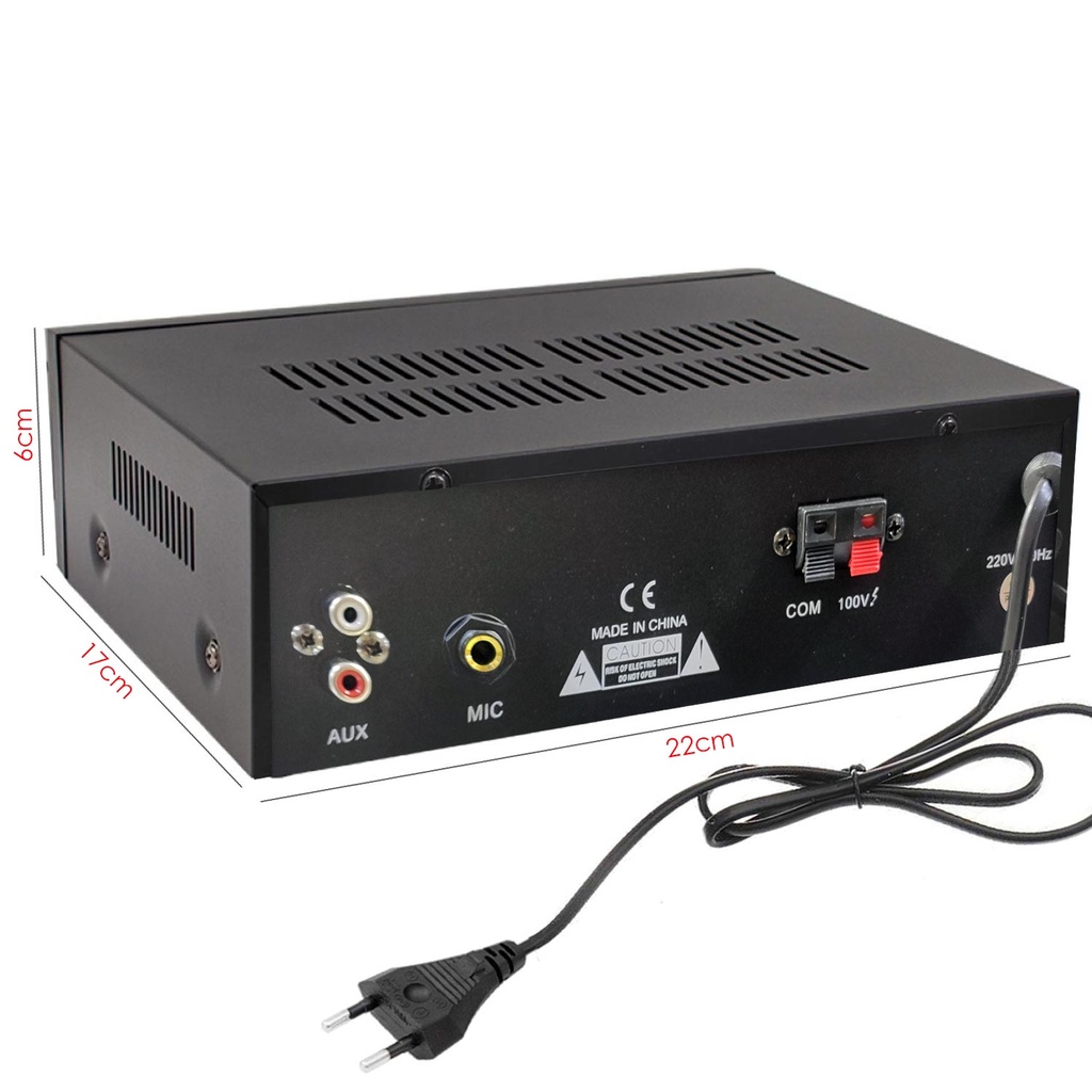 Anfi 80 Watt Bt Pc Mic Usb Sd Trafolu Notel NOT-M80