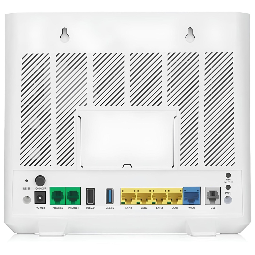 Çift Bantlı Kablosuz Modem Router 4 Port Wifi 5 867 Mbps 2 Combo Adsl2 Vdsl2 WAN Gigabit IAD Zyxel VMG8825-T50