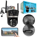 Kablosuz PTZ Akıllı Güvenlik Kamerası 2 Lens 6+5MP Gece Renkli Sesli Apronx APX-WPG262