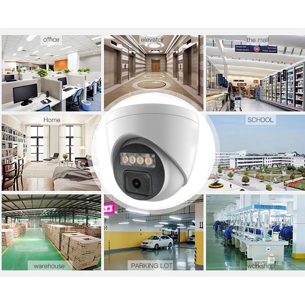 Colorvu Gece Renkli 2mp AHD Dome Kamera Mikrofonlu 2.8mm Apronx AX-DN150S