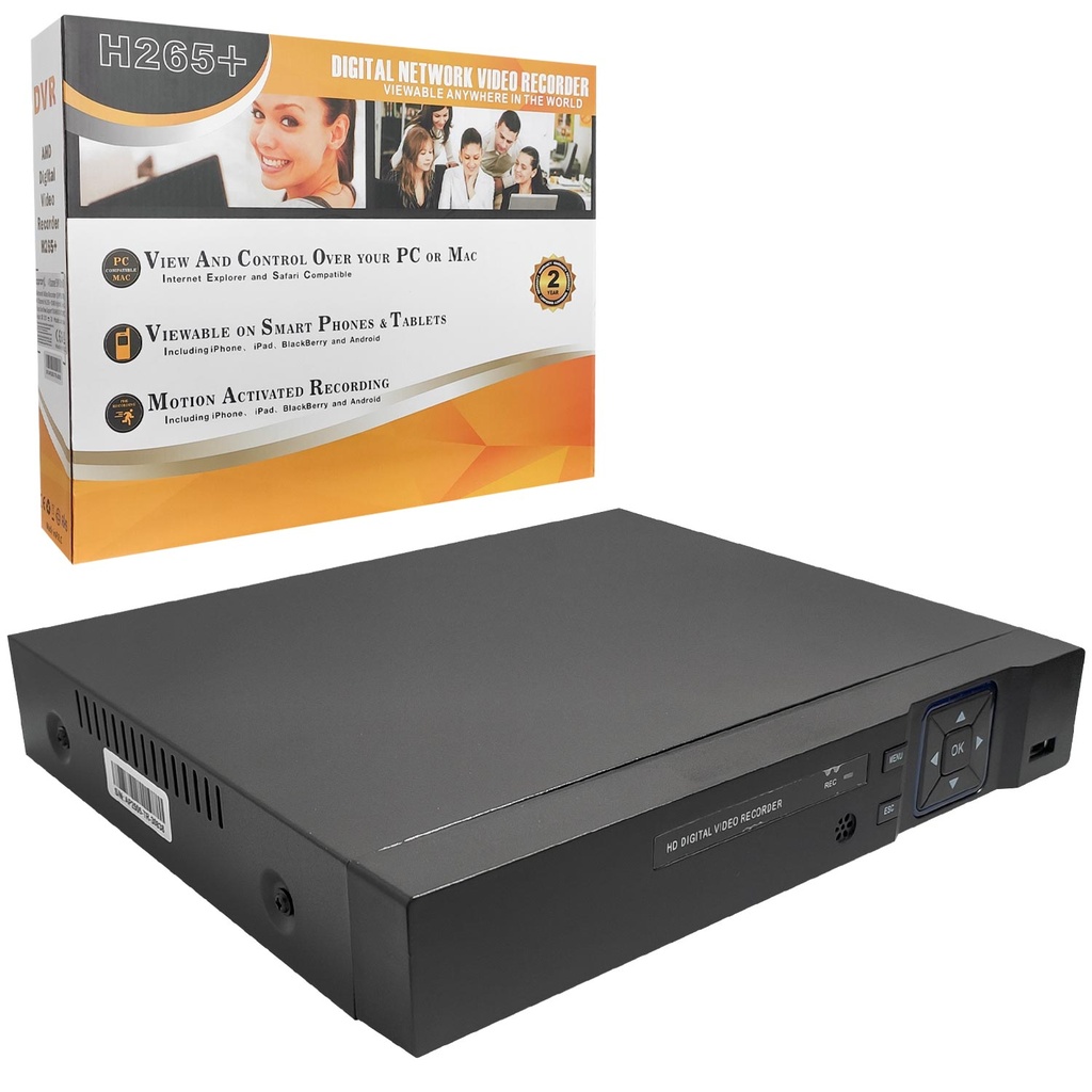 4 Kanal Hibrit DVR Kayıt Cihazı 5MP UHD 5 in 1 Apronx AX-D104