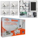 Güvenlik Kamera Seti 4 Kanal NVR + 4 Kamera 3MP Colorvu Gece Renkli + 10" LCD Monitör Apronx AX-DSM600