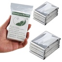 Soğuk Sıcak Tutan Çift Taraflı Gümüş Acil Durum Battaniyesi 130x210cm