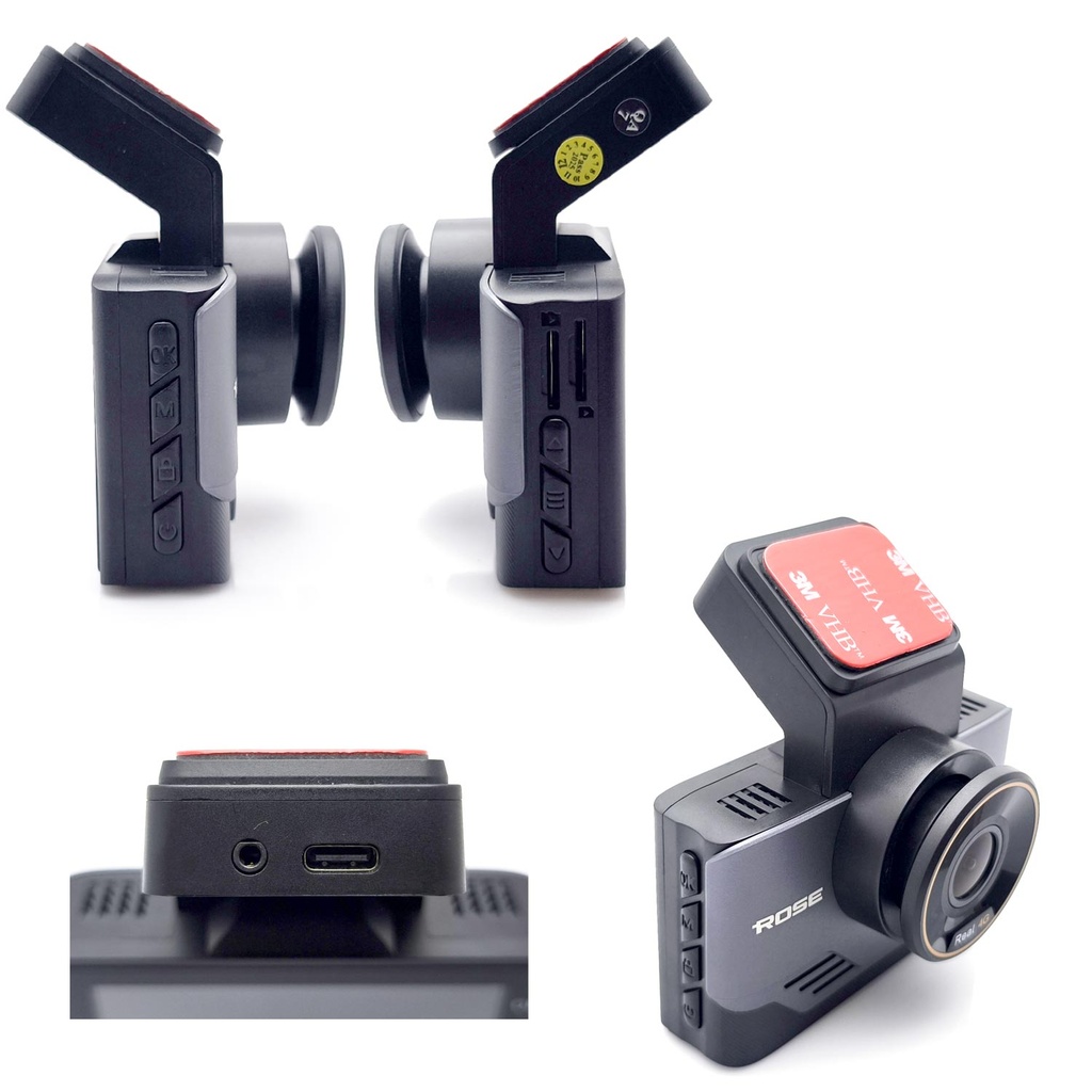 4G Wifi Araç İçi 2 Kamera DVR Led Ekran Gece Renkli Sesli 2K+1K Rose MR-93