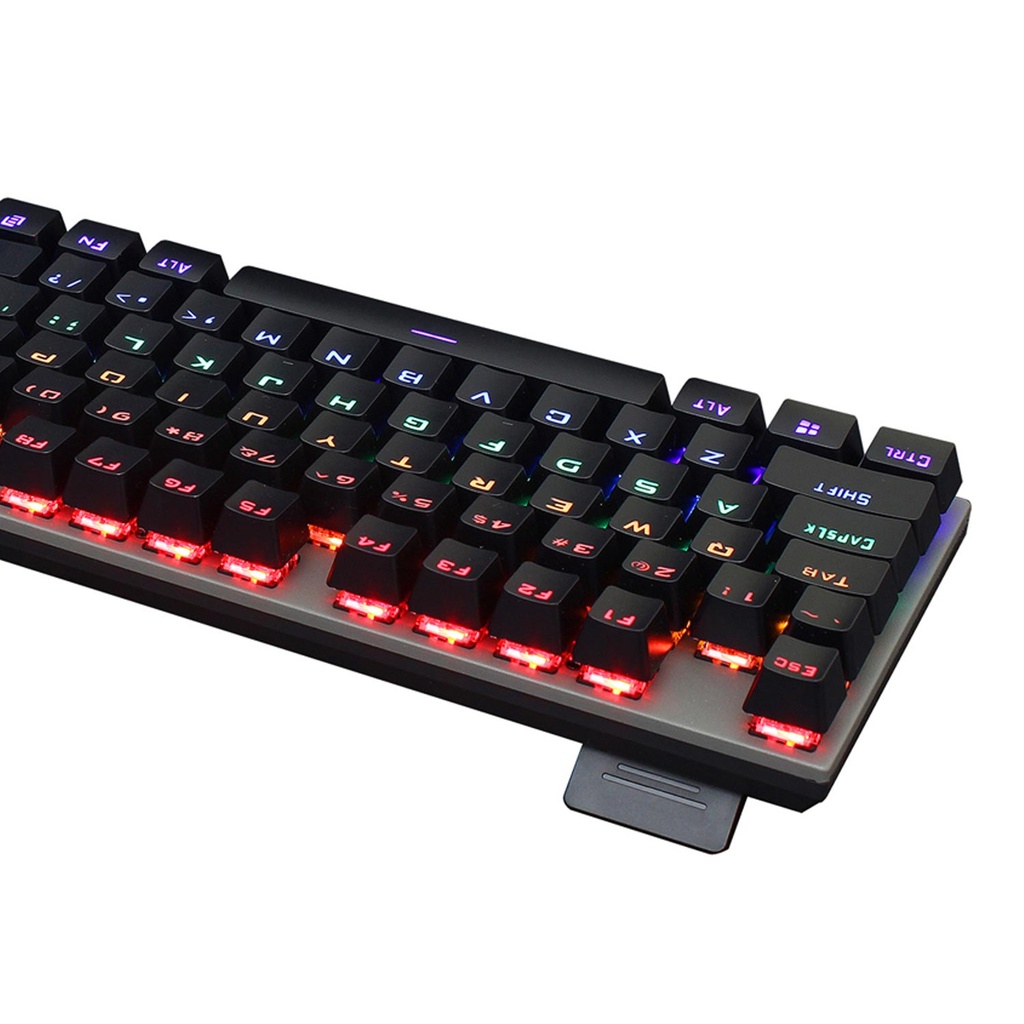 Oyuncu Kablolu Klavye Q Türkçe RGB Led ABS Mekanik Jedel KL-138