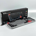 Oyuncu Kablolu Klavye Q Türkçe RGB Led ABS Mekanik Ses Düğme Kontrol Jedel KL-114