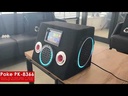 Seyyar Ses Sistemi 600w 7'' Ekranlı Midrange Bluetooth Fm Usb Pixel Poke PK-8366