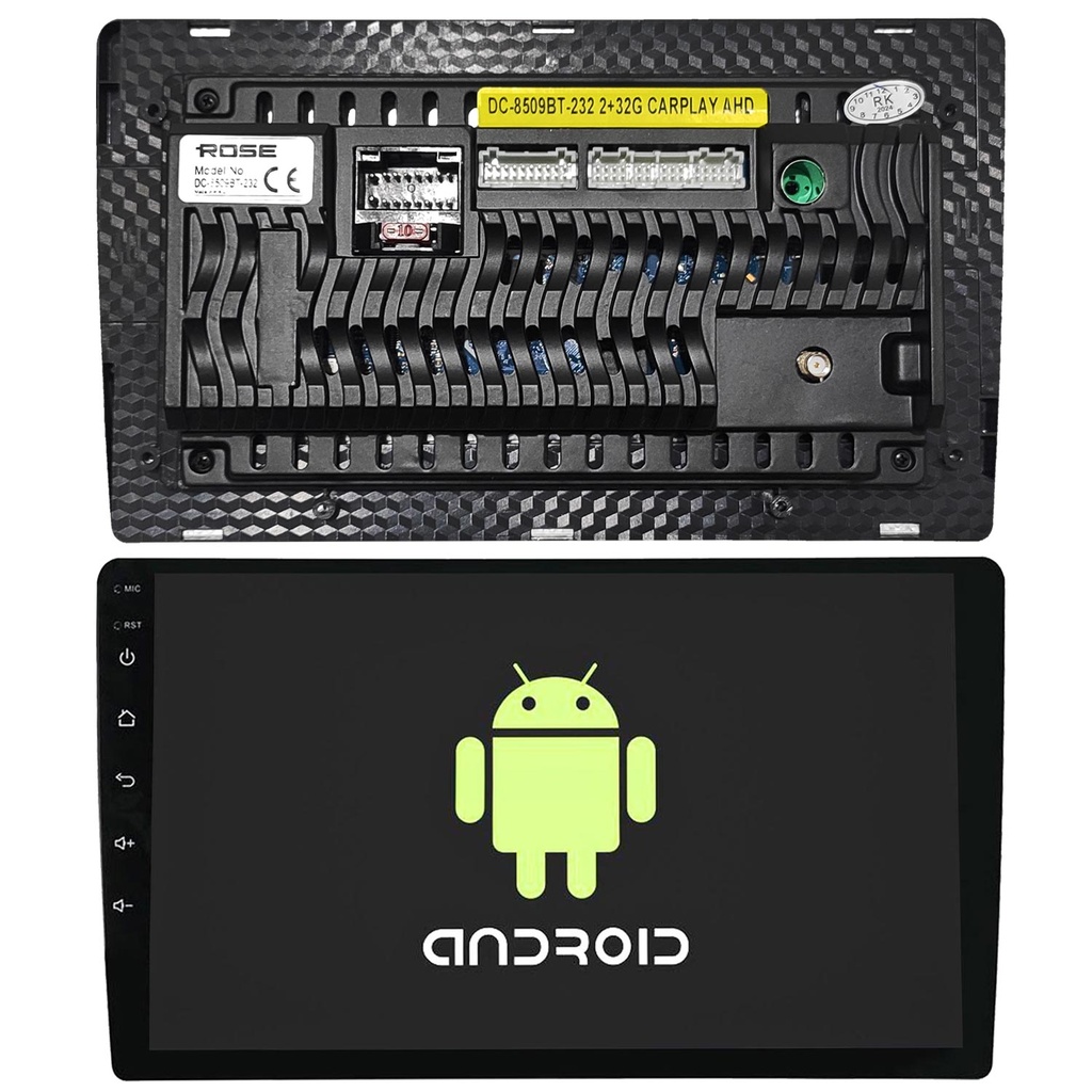 9'' Android Oto Tablet 2-32 Kameralı Rose DC-8509BT-232