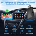 Oto Wireless Carplay İos Android Ekran Yansıtma Dongle Rose CR-100