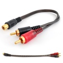 Oto Anfi Y Kablo 2 Erkek 1 Dişi OFC Bakır Rose RC-32-L