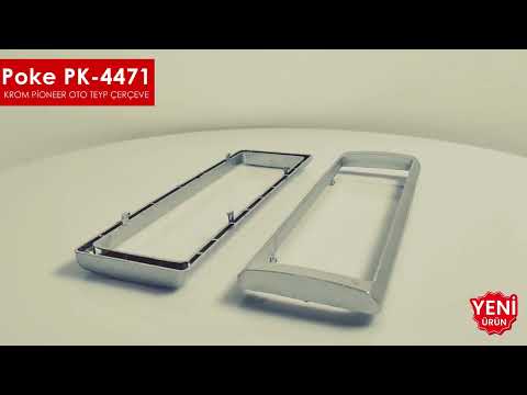 Krom Pioneer Oto Teyp Çerçeve Poke PK-4471