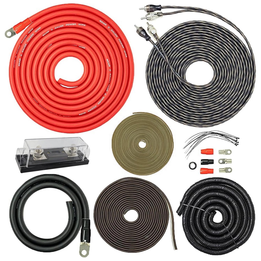 2GA Oto Anfi Kablo Seti Audiomax SX-2GA