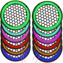 Ledli Hoparlör Kapak 16 cm 2 Adet 12 v Pk-5050