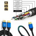 Hdmi Kablo 2.0v HDTV 4K 60hz 15mt Poke PK-6855