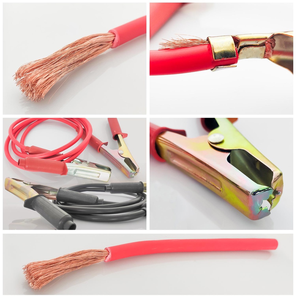 Akü Takviye Kablosu 1200 Amper 2.3mt 620tel Power Foxx 1200.A