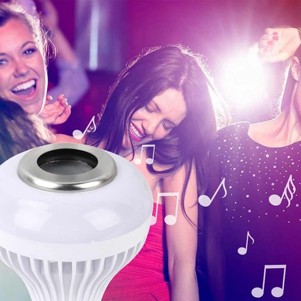 RGB Led Ampul Bluetooth Hoparlörlü 500 Lümen AL-SPKR
