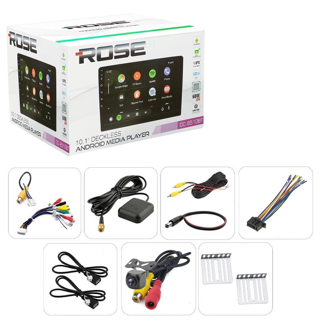 10.1'' Android Tablet 2-32 Kameralı Lenova Üretim Rose DC-8510BT-232