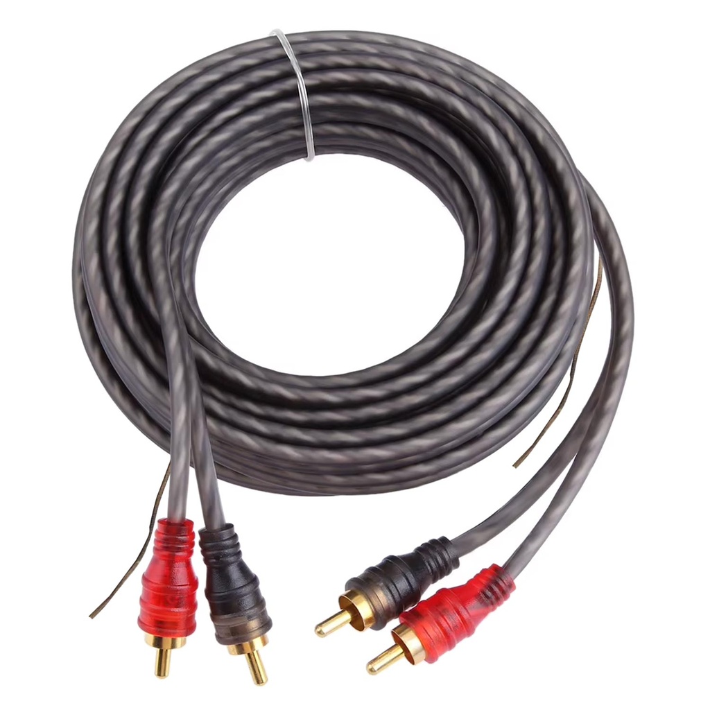 Oto Anfi Kablo 2RCA 2RCA Anfi Tetikli 5mt Rose RC-44-5