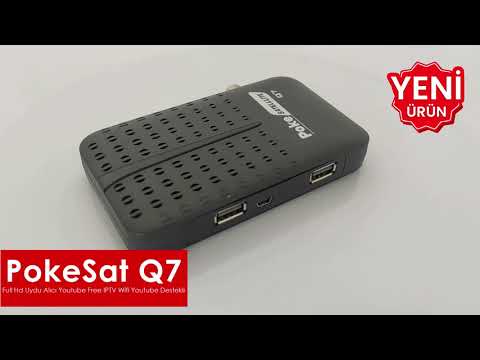 Full Hd Uydu Alıcı Youtube Free IPTV Wifi Youtube PokeSat Q7