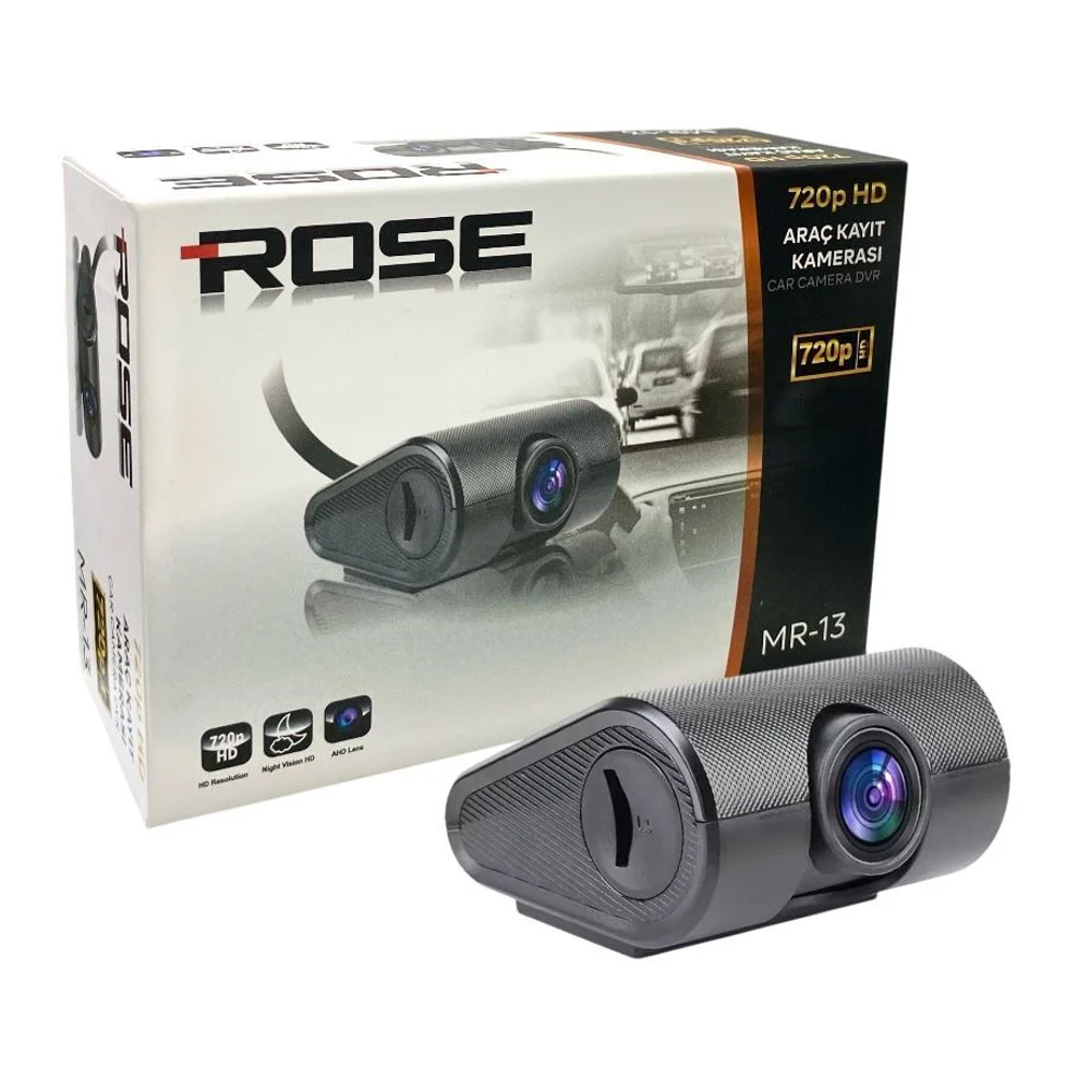 Araç Kamerası Gece Görüşlü DVR Kayıtlı Usb'li HD Rose MR-13