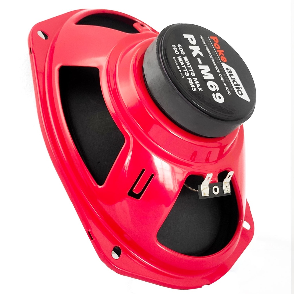 Oto Midrange Oval 600w 100rms Kapaklı 2 Adet Poke PK-M69