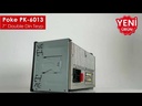 7'' Double Din Teyp 4x60w Dual Şarjlı USB FM SD Kameralı Poke PK-6013