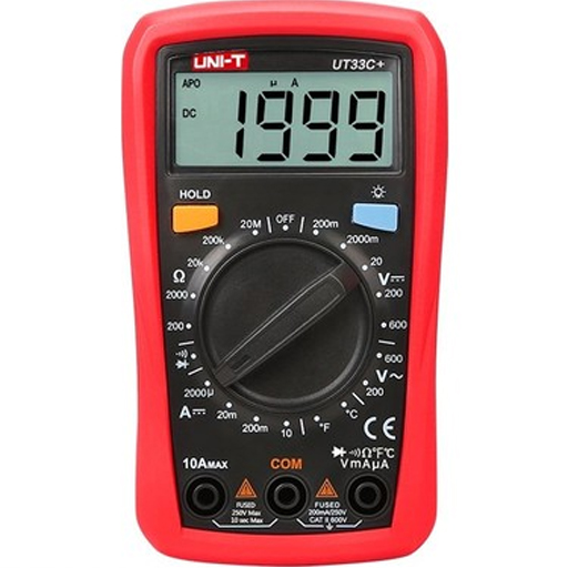 Multimetre Ölçü Aleti Dijital 600V UNI-T UT33C+