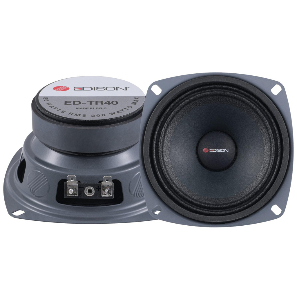 Oto Hoparlör Midrange 10cm 200w 2 Adet Edison ED-TR40