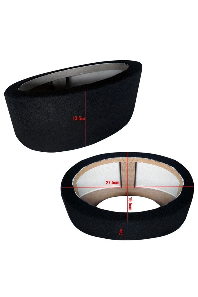 Oval Hoparlör Yükseltme Kabin MDF 2 Adet Poke- PK-5024