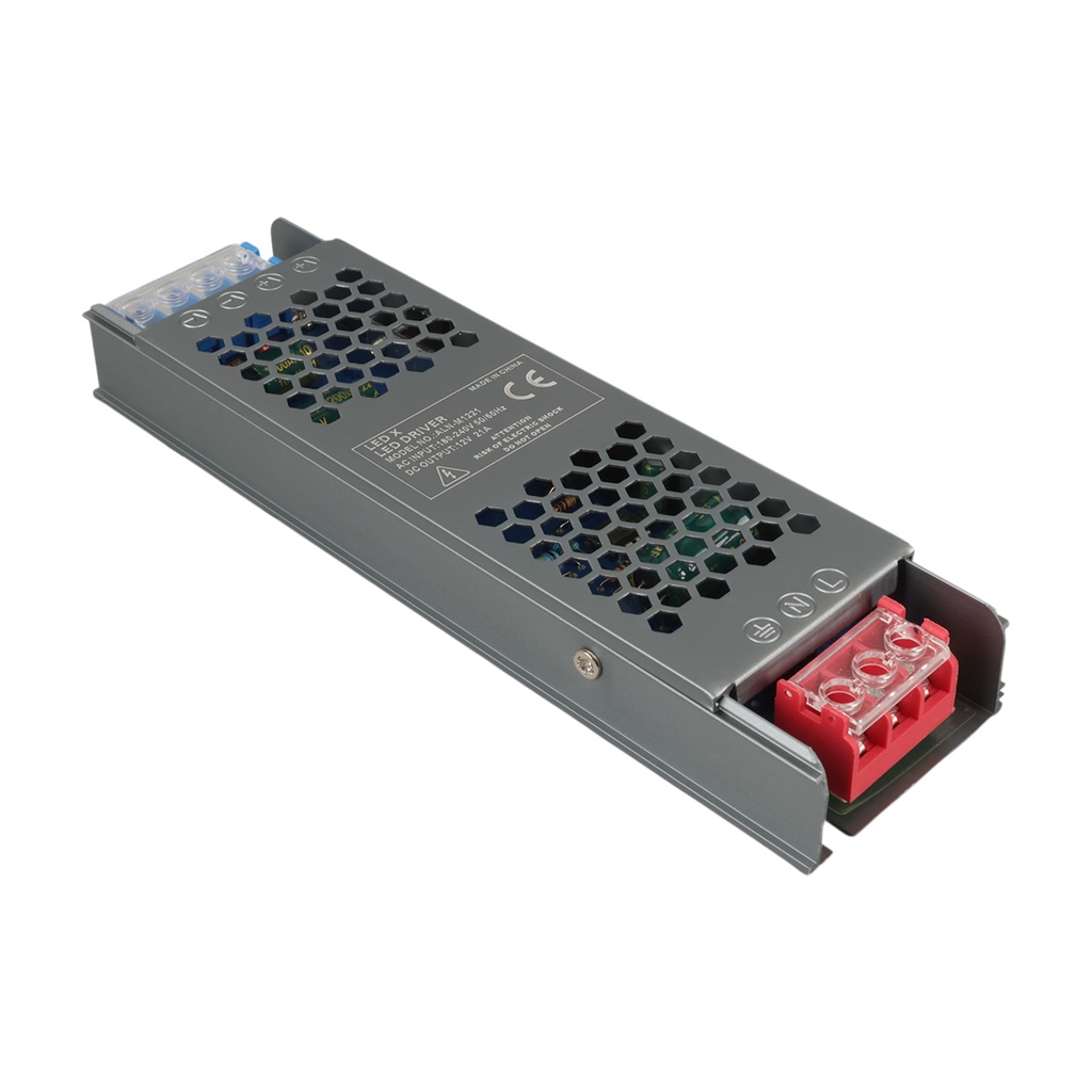 Slim Metal Kasa Adaptör 12v 21a Ledx ALN-M1221