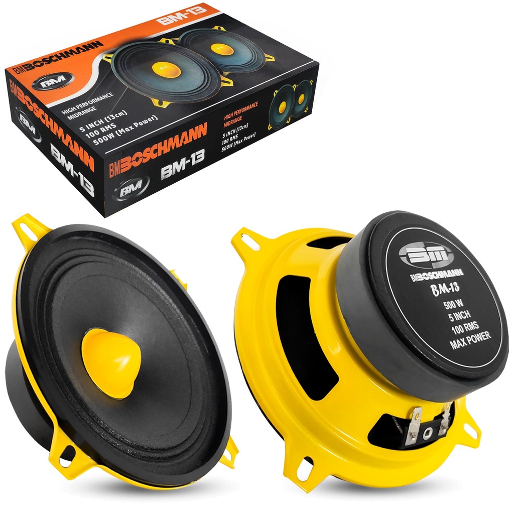 Oto Midrange 13cm 200w 2 Adet Boschman BM-13  