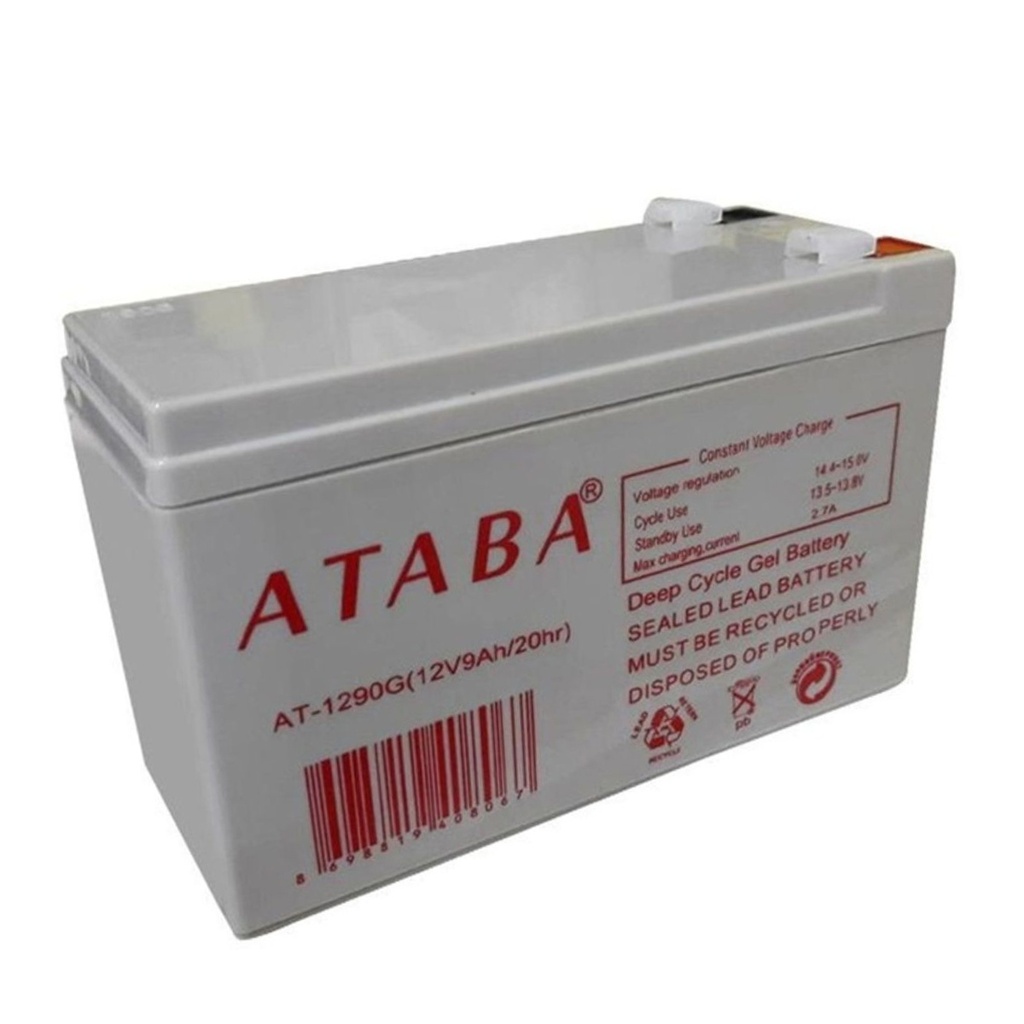 Jel Akü 12V 9A 15x9x6 cm Ataba AT-1290G R8