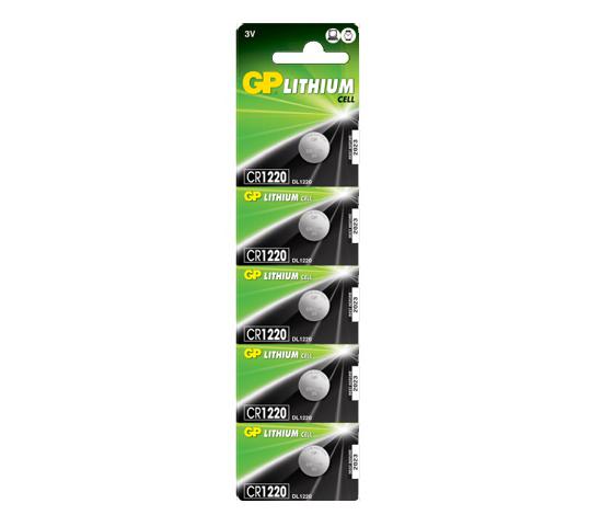 1220 Para Pil 3v Lityum 5 Adet GP-1220 R33