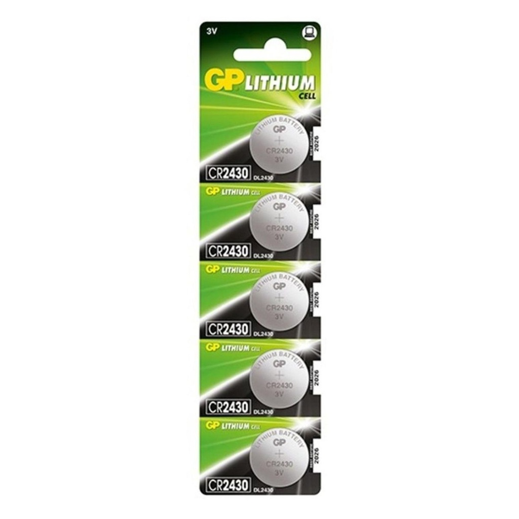 2430 Para Pil 3v Lityum 5 Adet GP CR-2430
