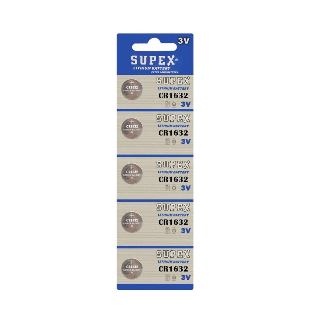 1632 Para Pil 3v Lityum 5 Adet Supex CR-1632