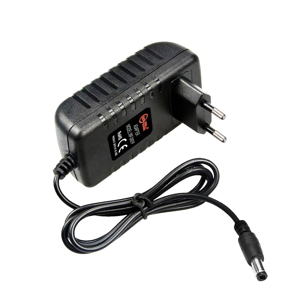Adaptör 24v 1a 5.5x2.5 Plastik Kasa Wellpower WP-2401P