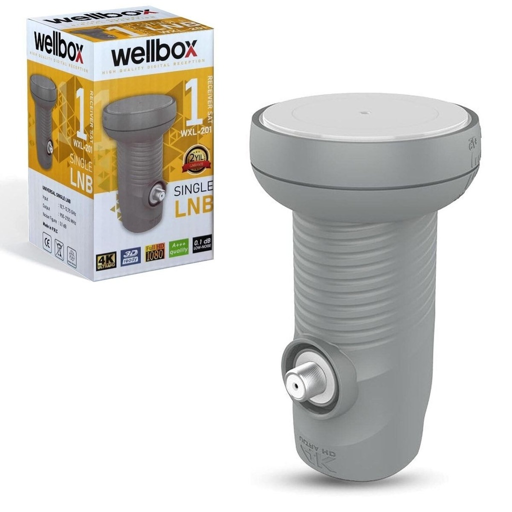 Tekli Lnb Single 0.1DB 3D Wellbox WXL-101  R37