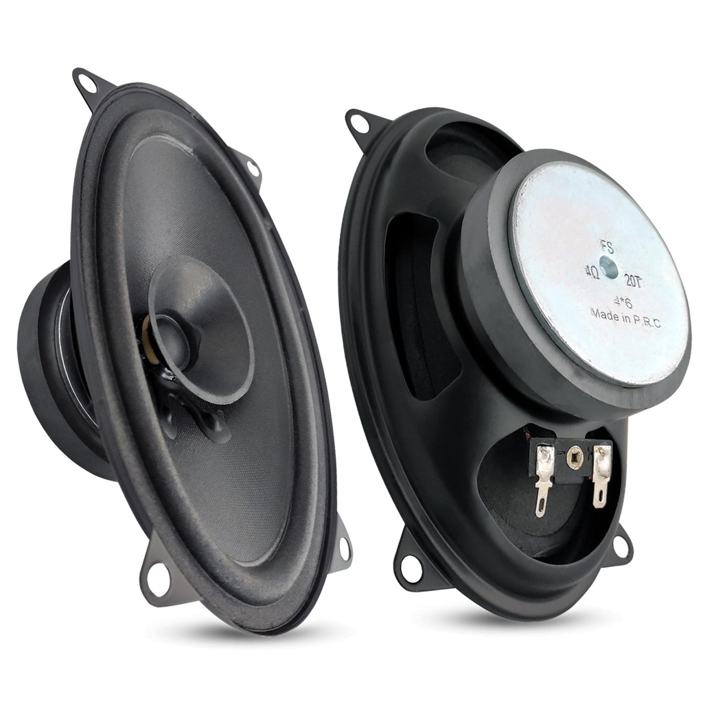 Oval 4x6 Oto Hoparlör Koaksiyel 200w 2 Adet Orjinal Fullsound K-1420T