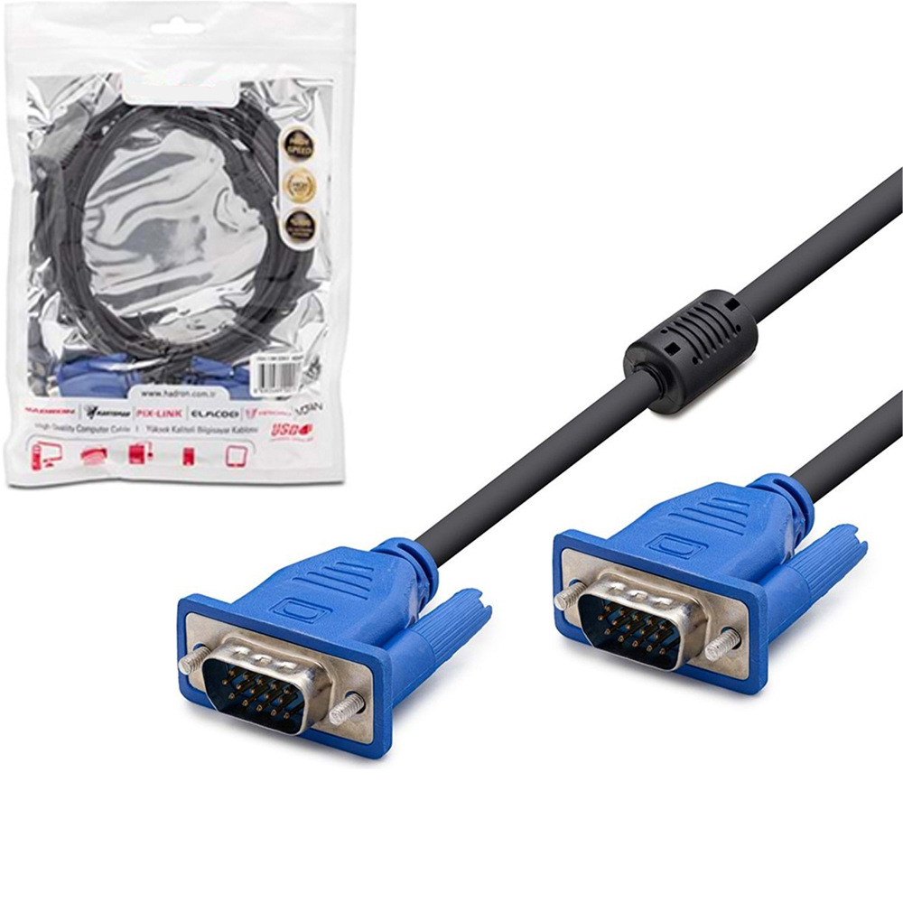 Vga Kablo 1.5mt 15pin 3+4 Etc Gabble VGA-015