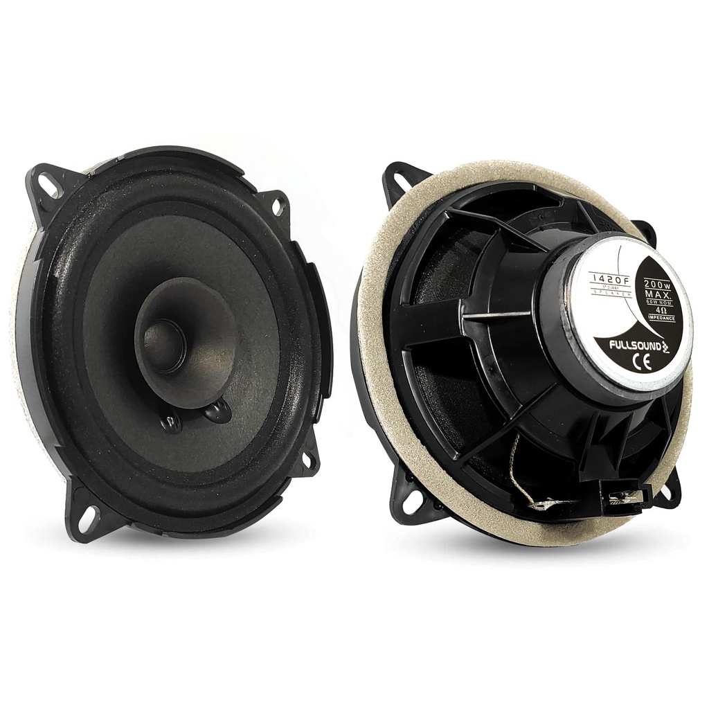 13cm Oto Hoparlör Koaksiyel 150w 1 Adet Citroen Peugeot Fullsound K-1420F