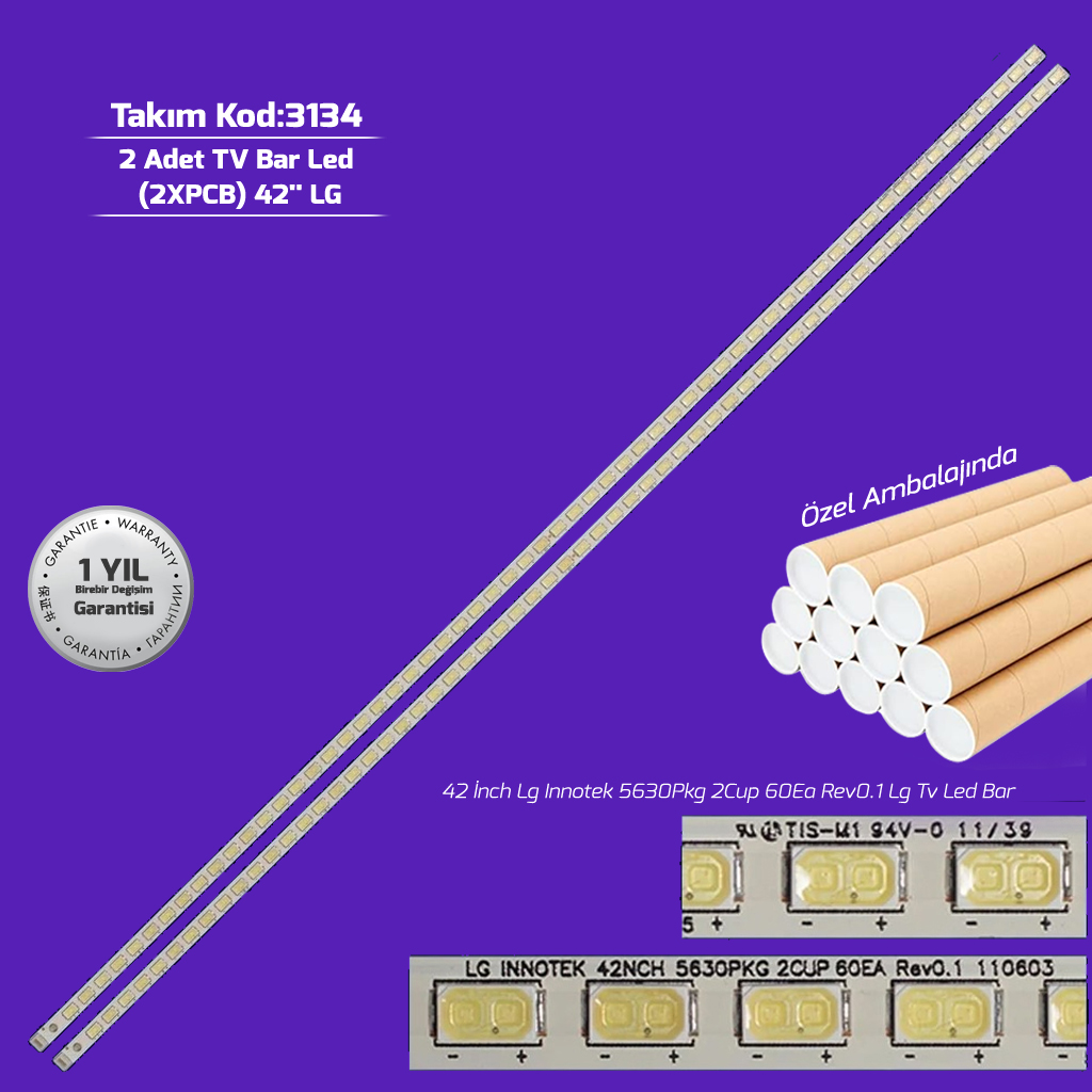 42'' Lg Innotek 5630Pkg 2Cup 60Ea Rev0.1 Lg 2 Adet Tv Bar Led