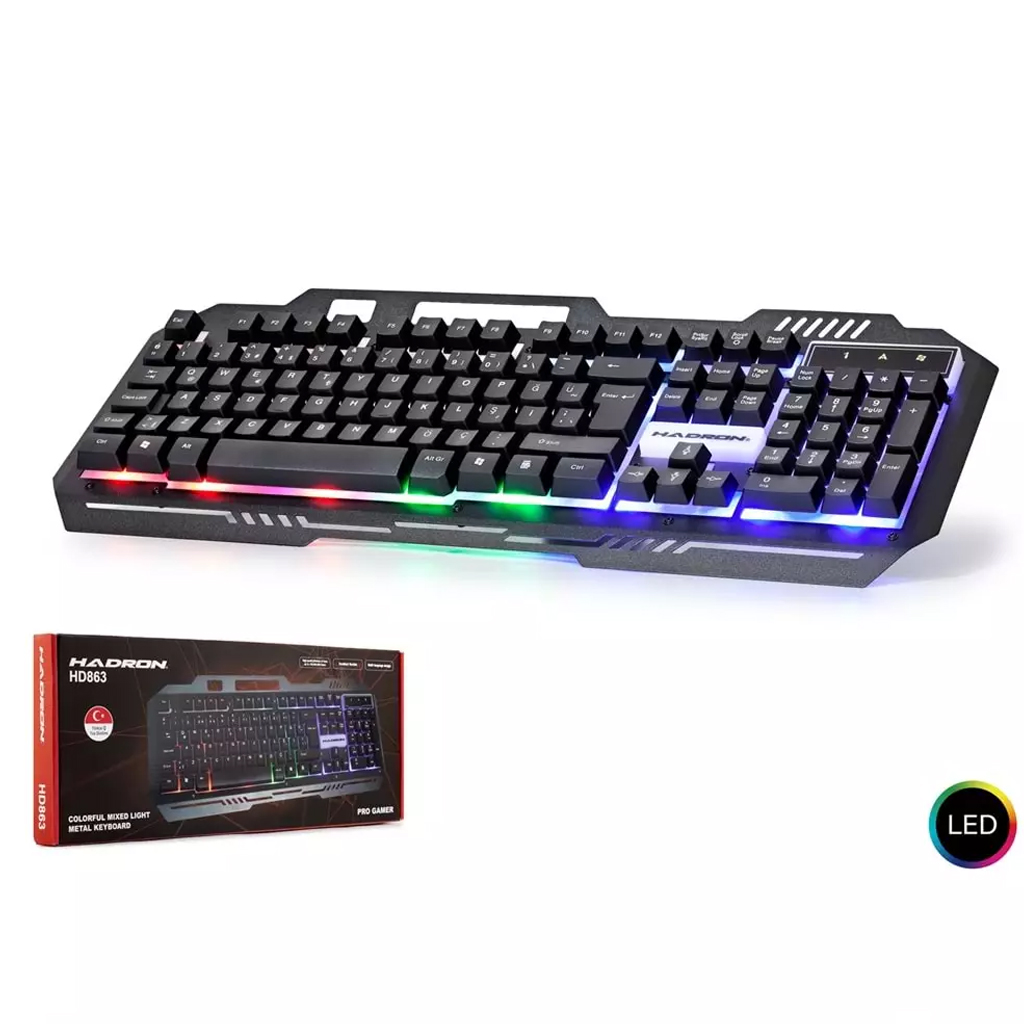 Oyun Klavye Q Ledli Hadron HD-863