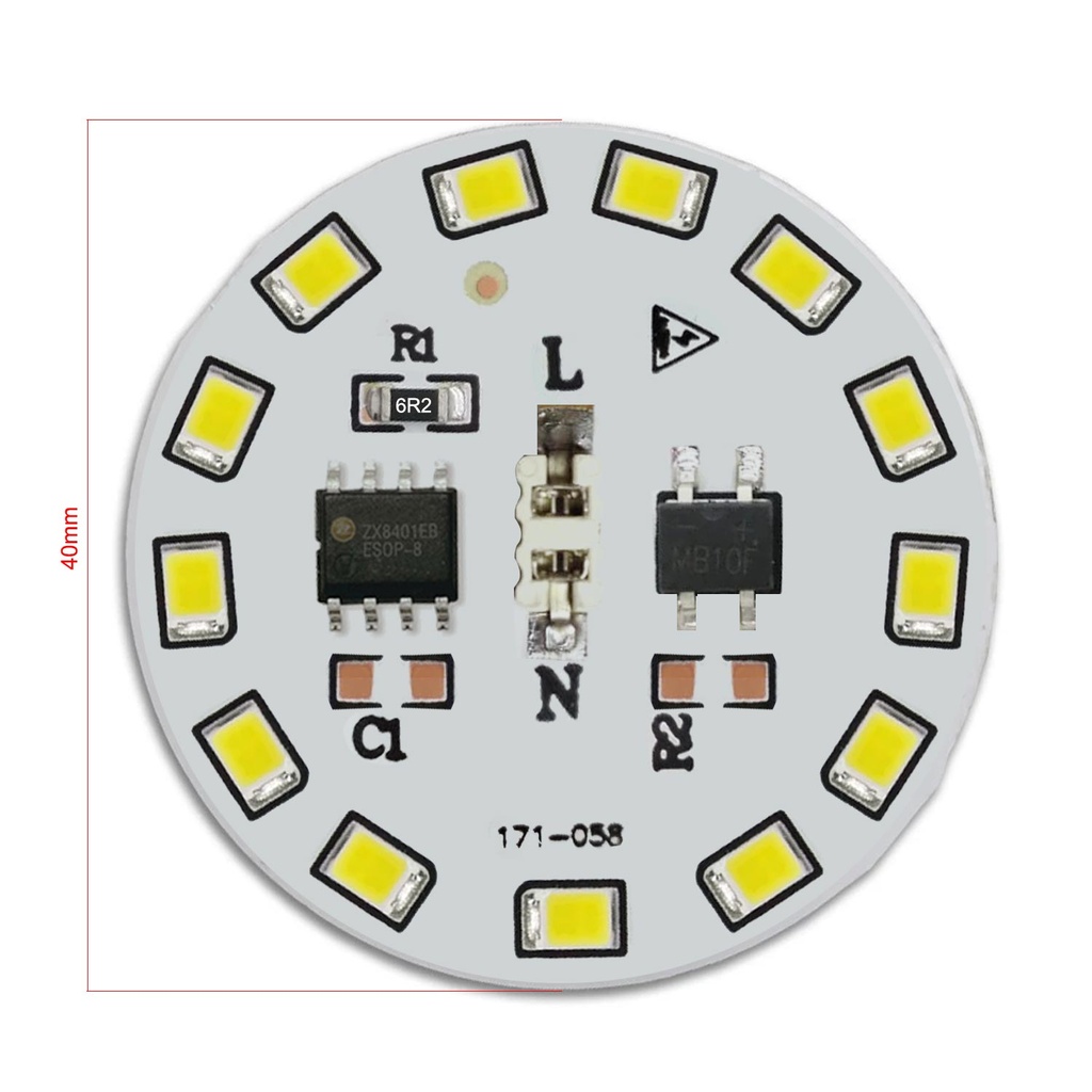 Led Pcb Aliminyum 220v 10w Beyaz PK-5258  R10