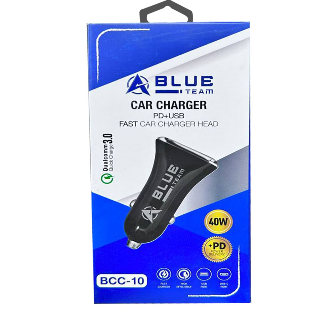 Araç Şarj Adaptörü Usb - Pd Type C Quick Qualcomm 3.1a 25w Hızlı BlueTeam BCC-10 R32