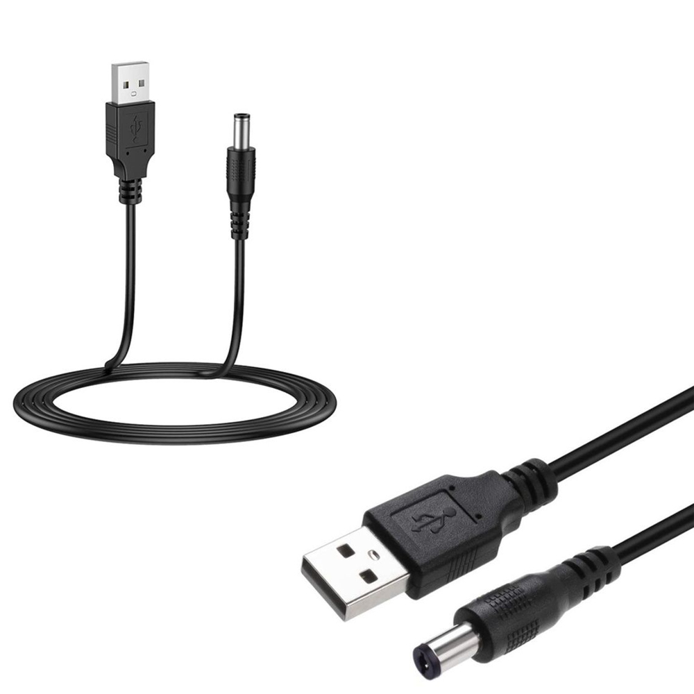Tk34 Jack Usb Power Kablo 5.5x2.5mm Erkek 60cm Poke PK-5315    