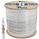 Anten Kablosu RG6/U4 80Tel 1.02 Trishield 500mt Poke PK-1347